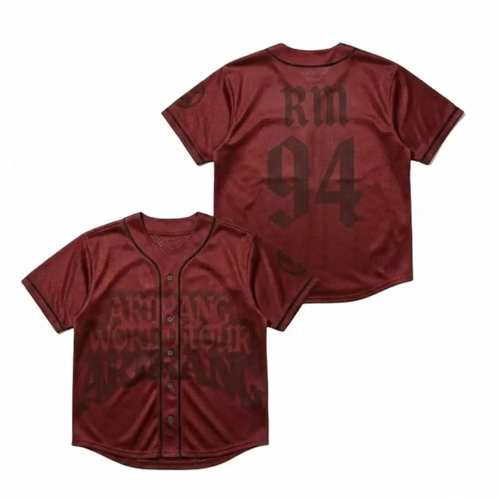 Custom Bangtan Member Jersey, Personalized Arirang World Tour Baseball Jersey, Custom Name Number Jersey, Kpop Concert Baseball Jersey, Kpop Fan Gift, Boy Group Kpop Concert Outfit