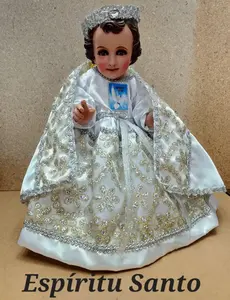 Vestido de Nino Dios de Espiritu Santo Baby Jesus Dress The Holy Spirit