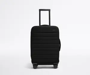 The Softside Carry-On in Jet Black