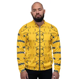 Dimvy banana Unisex Lit2dafit Bomber Jacket