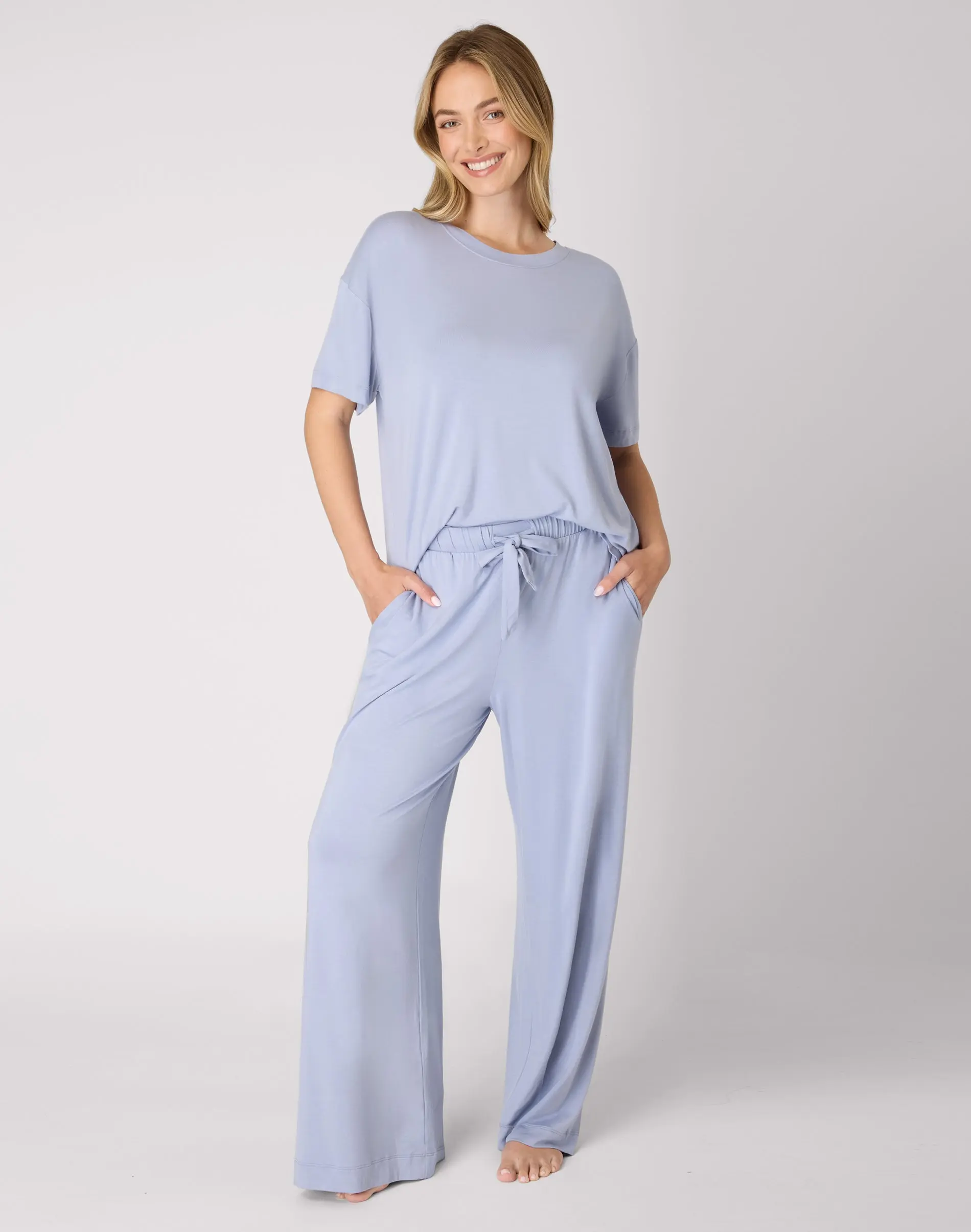 Bali Pajamas Set for Women - T-Shirt & Pants with Pockets - Breathable Loungewear - Pijamas de mujer DAD296