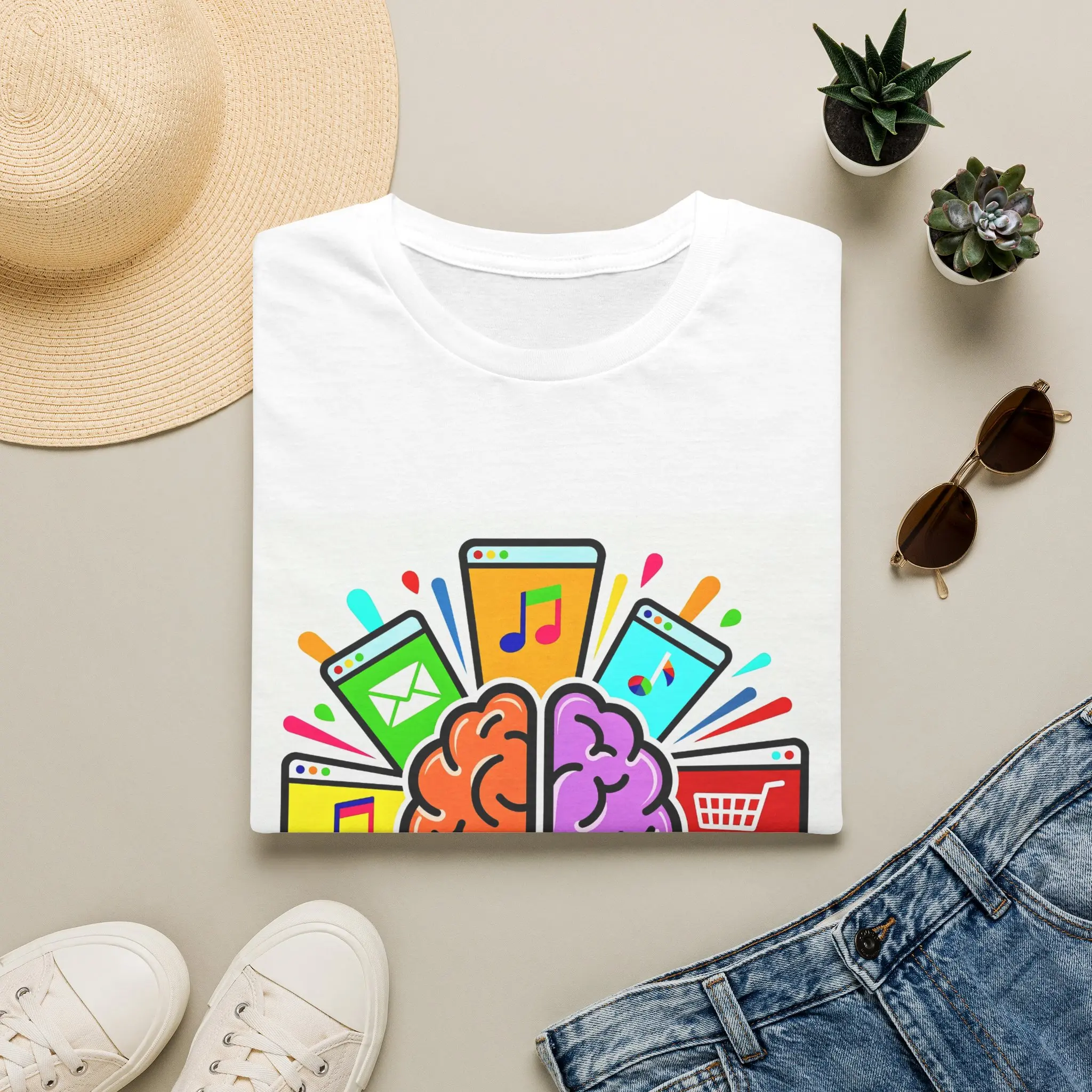 Too Many Tabs | VibeTrendz Graphic Tee