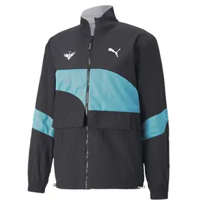 PUMA Mens Melo Clyde Jacket Athletic Outerwear Casual - Black