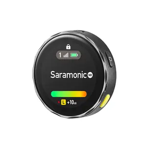 Saramonic Blink Me U2 | 2-Person Wireless Mic w/ Custom Recording Transmitters & USB-C + Lightning Receivers (Open Box)