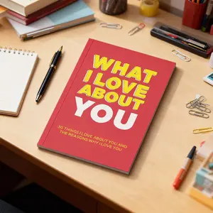 Love Journal Diary, 30 Reasons Why I Love You Notebook, Romantic Gift for Couples, DIY Memory Book, Interactive Experience, Relationship Enhancement