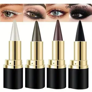 Proof Gel Eyeliner Pencil Quick-drying Eye Black crayon matte Eyeliner Cream  Eyeliner Cream Single-head Rich matte eyeliner Cream Eyeliner Pen Makeup Eye Makeup Product