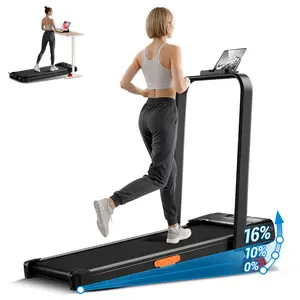 Umay Incline Treadmill, Incline Walking Pad Treadmill with 300 LBS Capacity for Home and Office outdoorfun