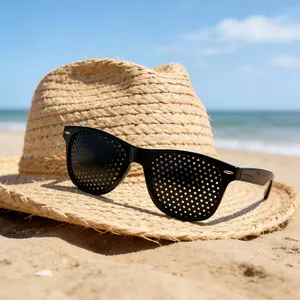 New Modern Fashionable Pinhole Sunglasses for Outdoor, Driving, Camping - Spring Glow Up Style, Fashionable Sunglasses