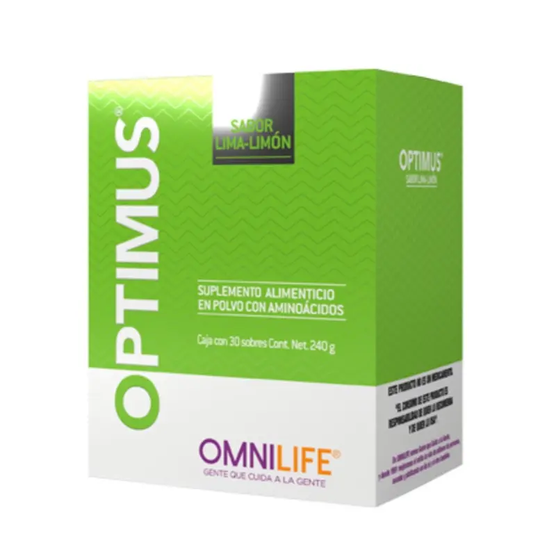 OML OPTIMUS/FOCUS Artificial Lemon-Lime Flavor | Net wt 8.6 oz (240g)