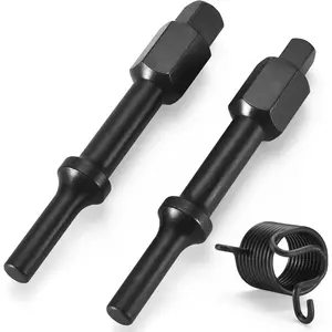32029 Pneumatic Bolt Breaker Set, with Air Hammer Spring, Pneumatic Bit Set, 37315 3/8" & 37316 1/2" Bolt Breaker Shake 'n Break, Black Oxide Finish