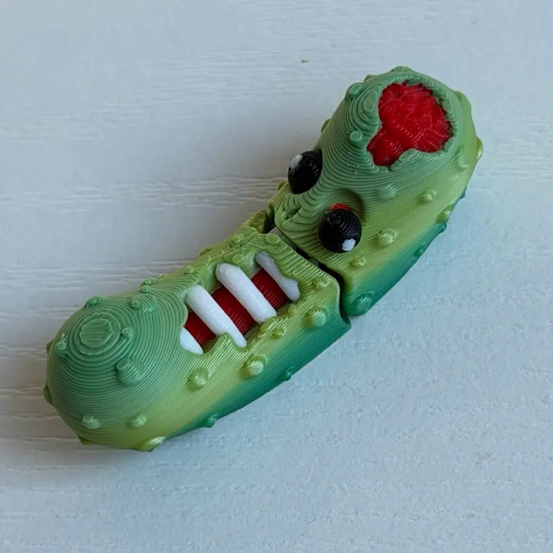 Pickle 3D Printed Flexi Fidget Toys