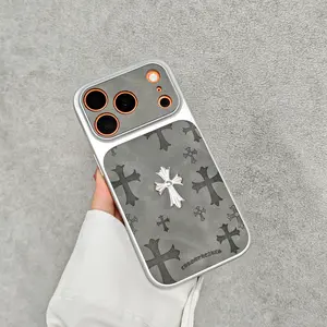 Compatible with iPhone 17/16/15/14/13 Pro/Plus/Pro Max: Electroplated 3D Chrome Star Phone Case. Boasting excellent texture, scratch resistance, and shock absorption, this case is the ultimate choice—whether for personal use or as a gift.