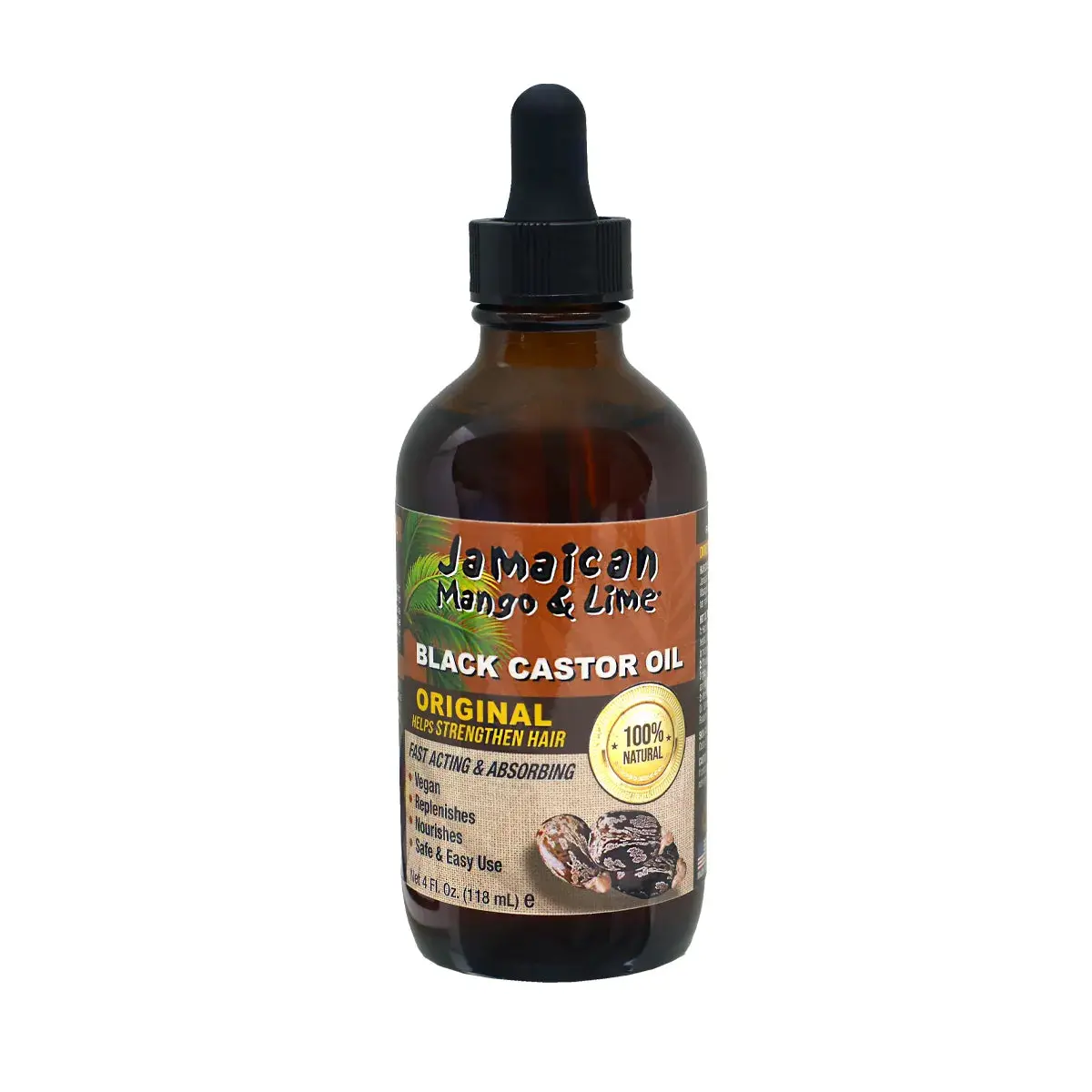 Jamaican Black Castor Oil, Haircare Treatment Oil - Hydrating, Repair-Focused Original Formula, Moisturizer