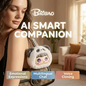 Ai Plush Toy, Stuffed Animal, Interactive Companion Robot, Ideal Gift for Kids & Adults, Smart Toy for Educational Fun, Durable Design, USB PD Charging