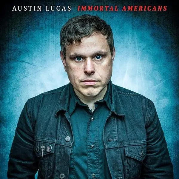 Austin Lucas Band - Immortal Americans English 7th Studio Album [VINYL RECORD - LP] Blue Vinyl Records with Live Performances