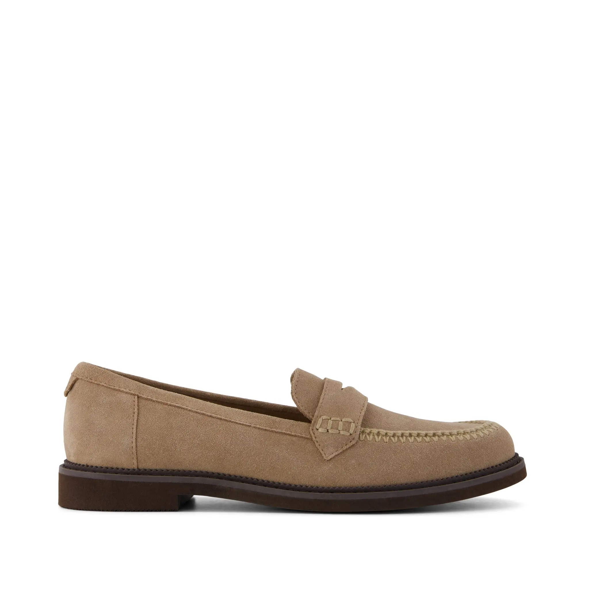 Womens Marie Loafer Taupe Suede