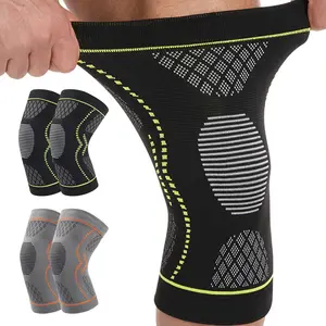 1Pair Compression Sports Knee Brace for Men Women, Knee Support Sleeve