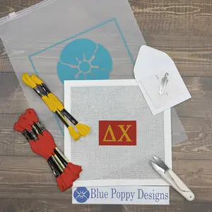 Delta Chi 3x2 Needlepoint Kit