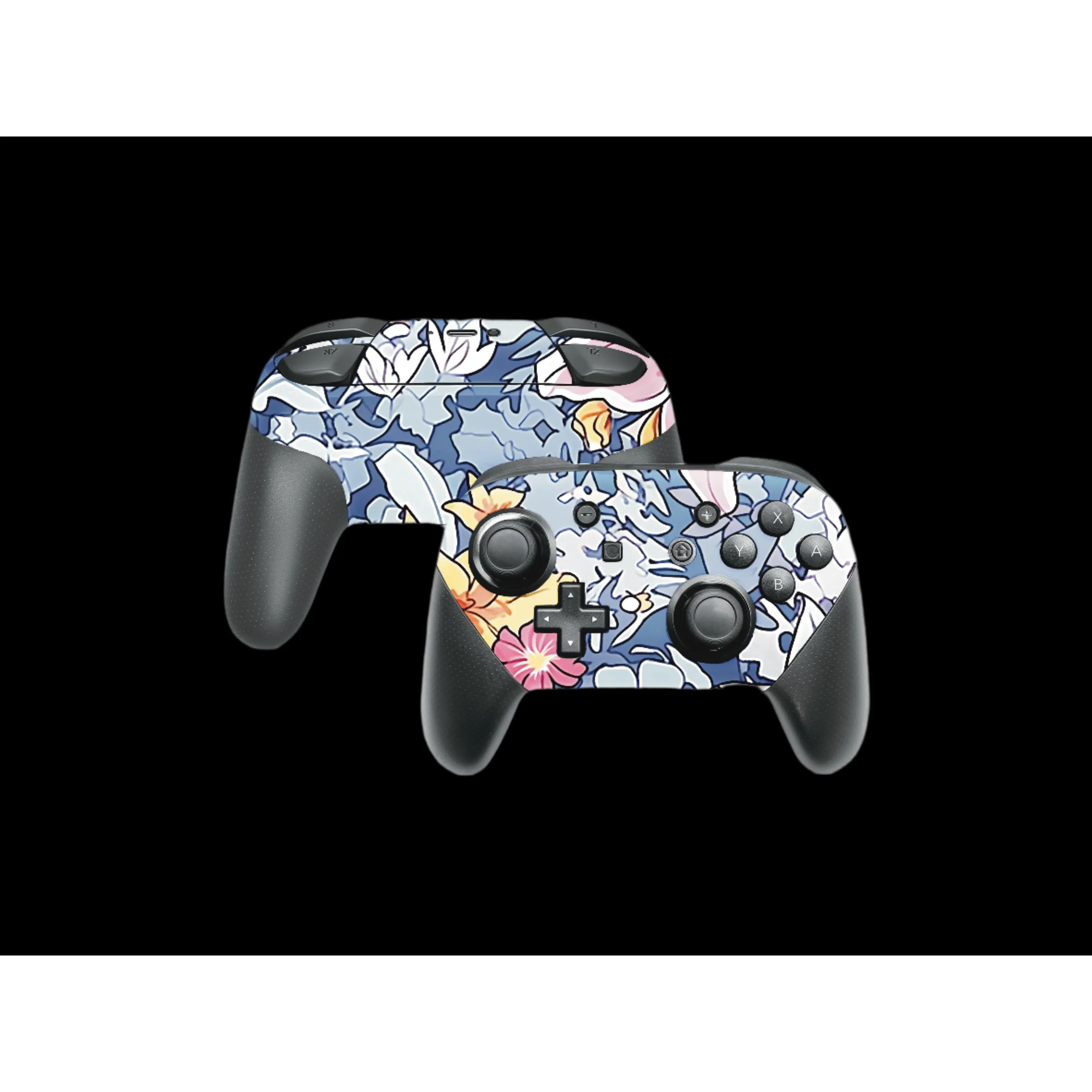 Floral Watercolor Pro Controller skin