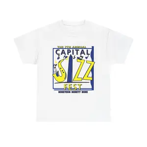 Capital Jazzfest Heavy Cotton Tee.
