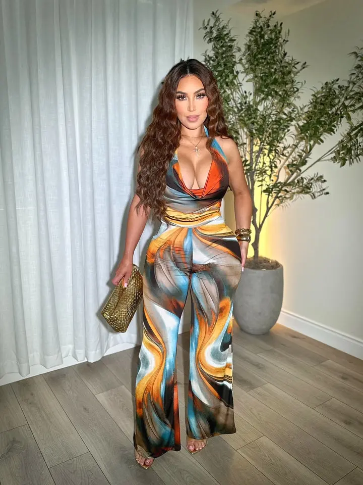 Golden Sunset Jumpsuit