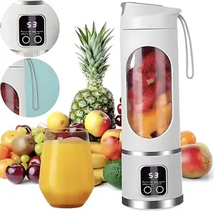 Best Mini Juicer, Ice Crusher & Blender | Ideal for Liquid Diets, Fresh Fruit & Vegetable Juices, Milkshakes, Baby Food | USB Rechargeable & Easy to Clean | Perfect for Home, Office & Dorm Use