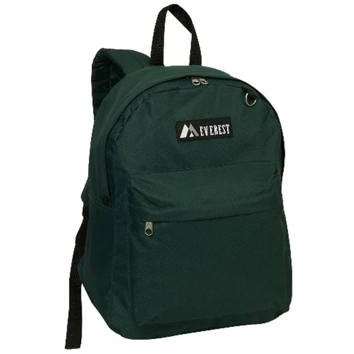 Everest Traditional 16.5 in. Backpack, 16w-13h-6l Dimensions, Front Pocket, Key Ring, 16 W - 13 H - 6 L