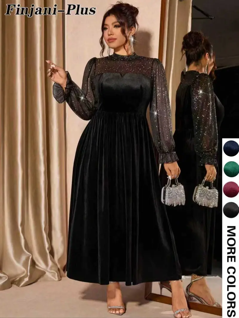 plus size velvet dress - TikTok Shop plus size velvet dress - TikTok Shop