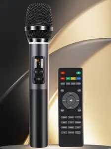 Hosabely M2 Portable Wireless Microphone with Built-in Sound Card for Live Streaming Singing Noise Reduction Bluetooth Accompaniment Universal for Android Phones