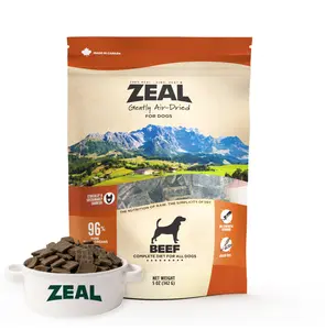 ZEAL 5oz Trial Dog Food Packs | Portable Air-Dried Grain-Free Healthy Dry Food | 96% High Protein with Superfoods | Single, Double & Triple Flavor Options for Easy Travel & Multi-Taste Feeding