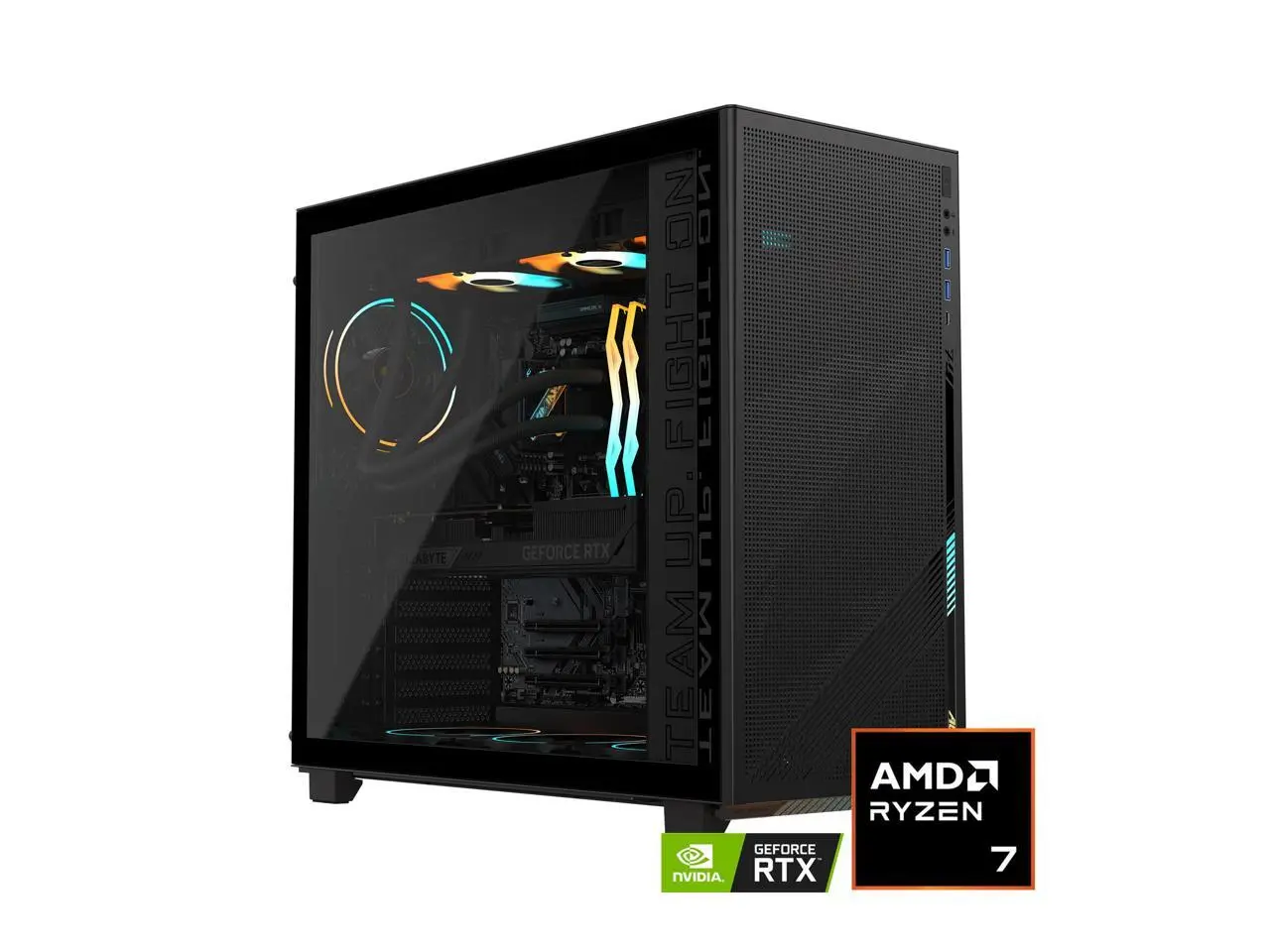 GIGABYTE AORUS PRIME 5 Gaming Desktop PC, AMD Ryzen 7 9700X, GIGABYTE RTX 5070 Ti, 32GB DDR5, 2TB SSD, Windows 11, Black
