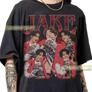 Limited Jake Kpop Vintage Shirt, Retro Jake Music Gifts for Woman and Man, Retro Jake Kpop Music Fan Gifts, Jake 90s Bootleg T-Shirt