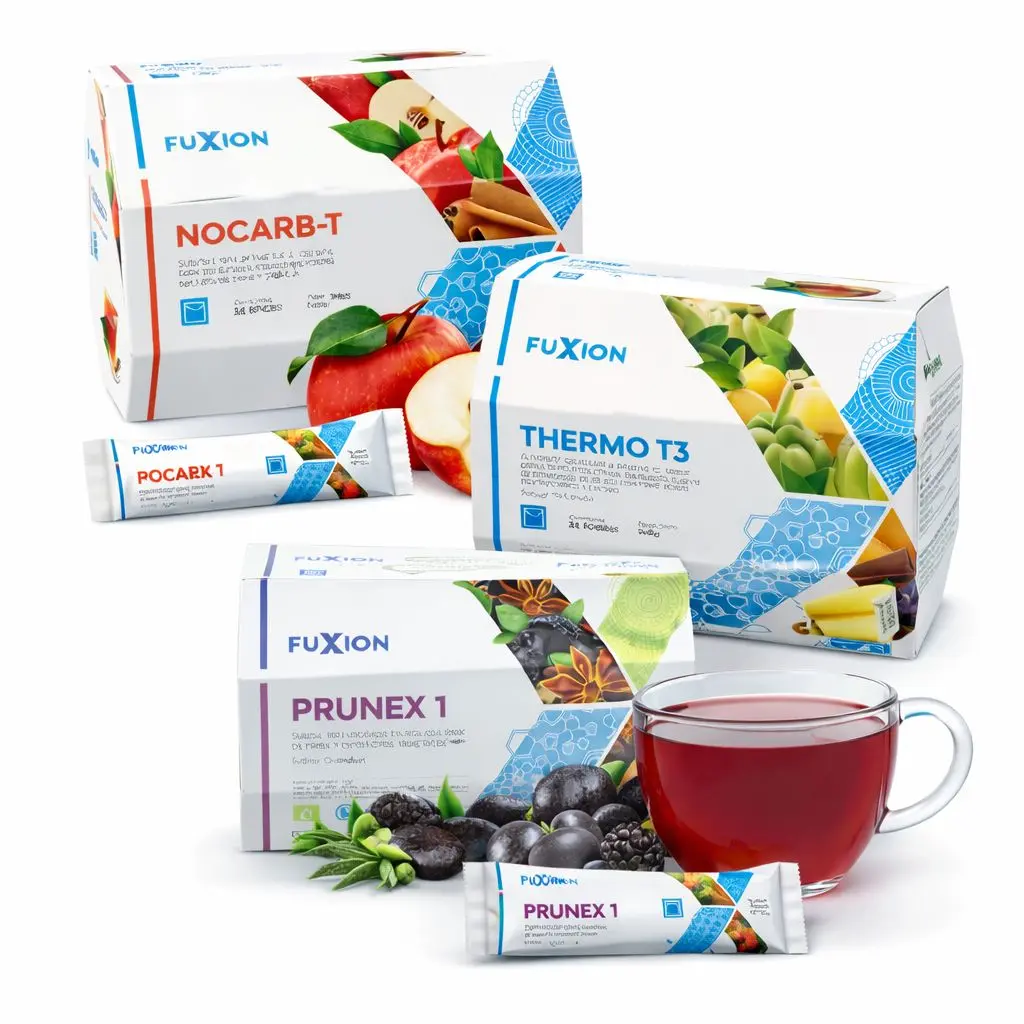 Trio Pack de bebidas Fuxion Monkfruit Extract Powder Drink Mixes