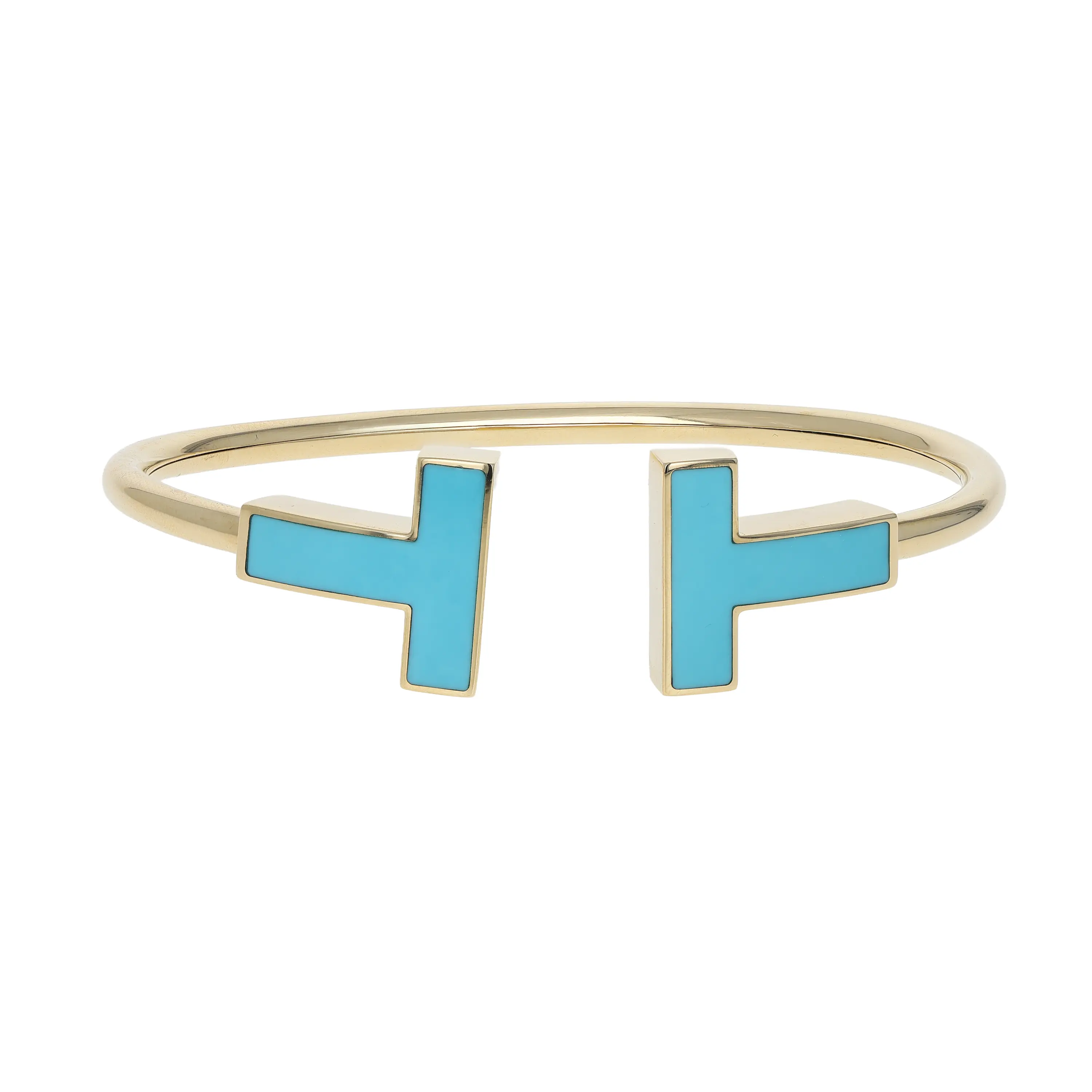 Pre-owned Tiffany & Co. Tiffany T Wire Cuff Bracelet