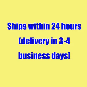 Ships within 24 hours (delivery in 3-4 business days)