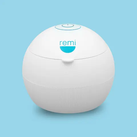 Remi Ultrasonic Cleaner - Compact, Portable, UV Chemical-Free Cleaning Device for Mouthguards, Retainers, Dentures, and Jewelry - For Oral Health