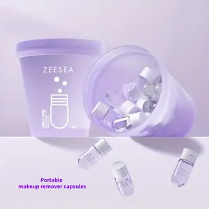 ZEESEA Capsule Makeup Remover Oil Portable Independent Mascara Removal Face Removal Cleansing 20/40PCS
