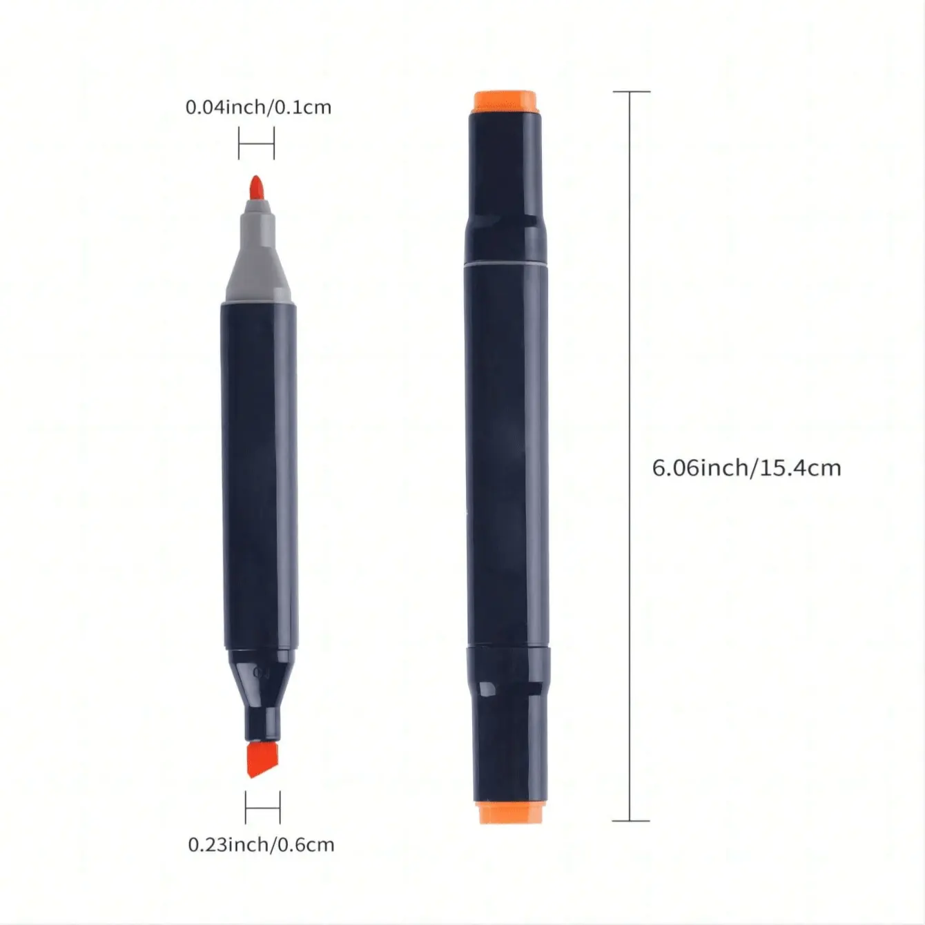 Double-ended Alcohol Marker Pen Set, Art Markers Set, 1/12/24/48/80/168pcs Art Marker Pen with Storage Bag, Art Pens, Art Materials, Art Craft Supplies, Stationery Supplies for Students School Home Office, Christmas Gift & New Year Gift