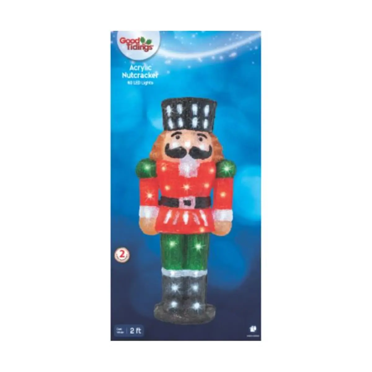 Illumax China Limited G48 9949055 23.6 in. Acrylic Nutcracker LED Lights