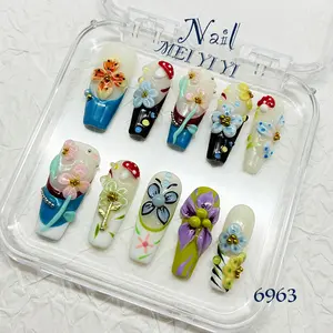 .DP.6963.Handmade 3D Carved Wearable Nail