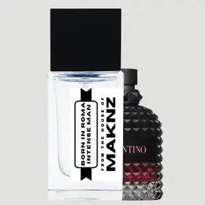 Born in Roma Intense Man - Men's Fragrance - lavender, vanilla , aromatic , woody , fresh spicy , powdery , earthy , sweet