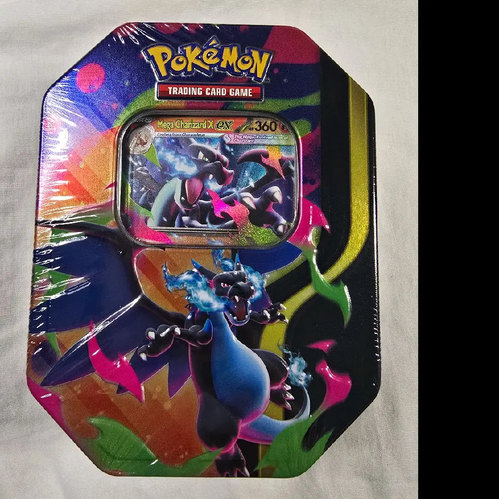Mega Charizard X EX Tin