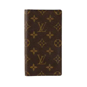 Pre-owned Louis Vuitton Coated Canvas Small Leather Goods Flap Card Holder Monogram IB26030123