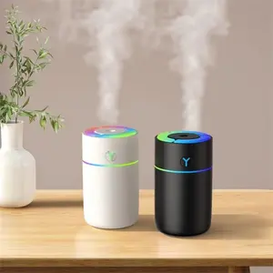 Colorful USB Humidifier & Aromatherapy Diffuser, Cool Mist Humidifier, Humidifier Atmosphere Light, 230ML Capacity, Ideal for Bedroom, Car, Home, Dormitory, Powered by USB, USB Humidifier Machine