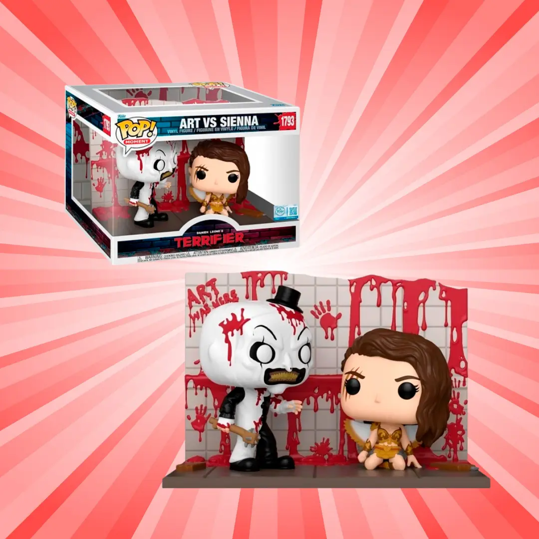 Funko Pop! Moment Terrifier Art vs Sienna Special Edition #1793