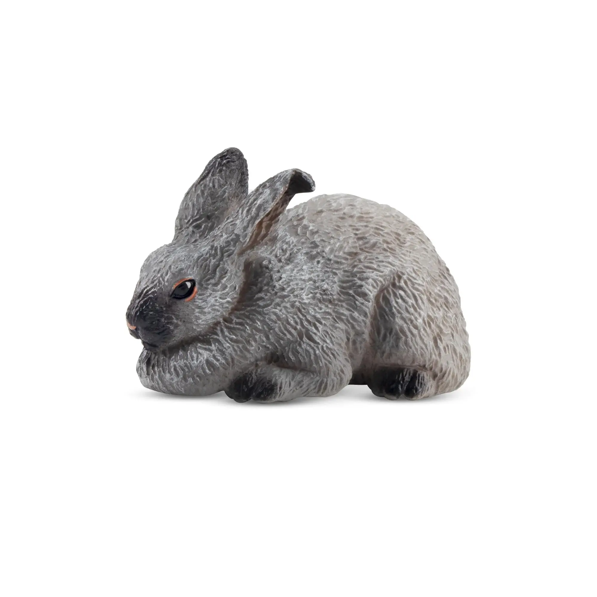 Toymany Hand-Painted Champagne D'Argent Rabbit Figurine – Realistic Animal Model, Perfect for Early Education, Montessori Sensory Play, Cake & Party Decorations, Desk & Home Décor, Thoughtful Gifts, and Collectible Figurine