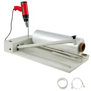 VEVOR 18\" Shrink Wrap Sealer, 530W I-Bar Shrink Wrap Machine, Shrink Wrap Sealer with Heat Gun and Shrink Film Suit for PVC POF Film