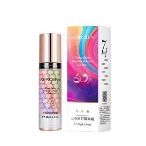 3 Colors Isolation Cream, 1/2 Boxes Long Lasting Hydrating Makeup Primer, Moisturizing Makeup Base, Makeup Product for Women & Girls, Cosmetic