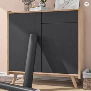 Waterproof Self-Adhesive Wood Grain Vinyl Wrap, Easy Apply Kitchen Countertop & Cabinet Door Renovation Film, Tear Off, Stove Top, Character Style