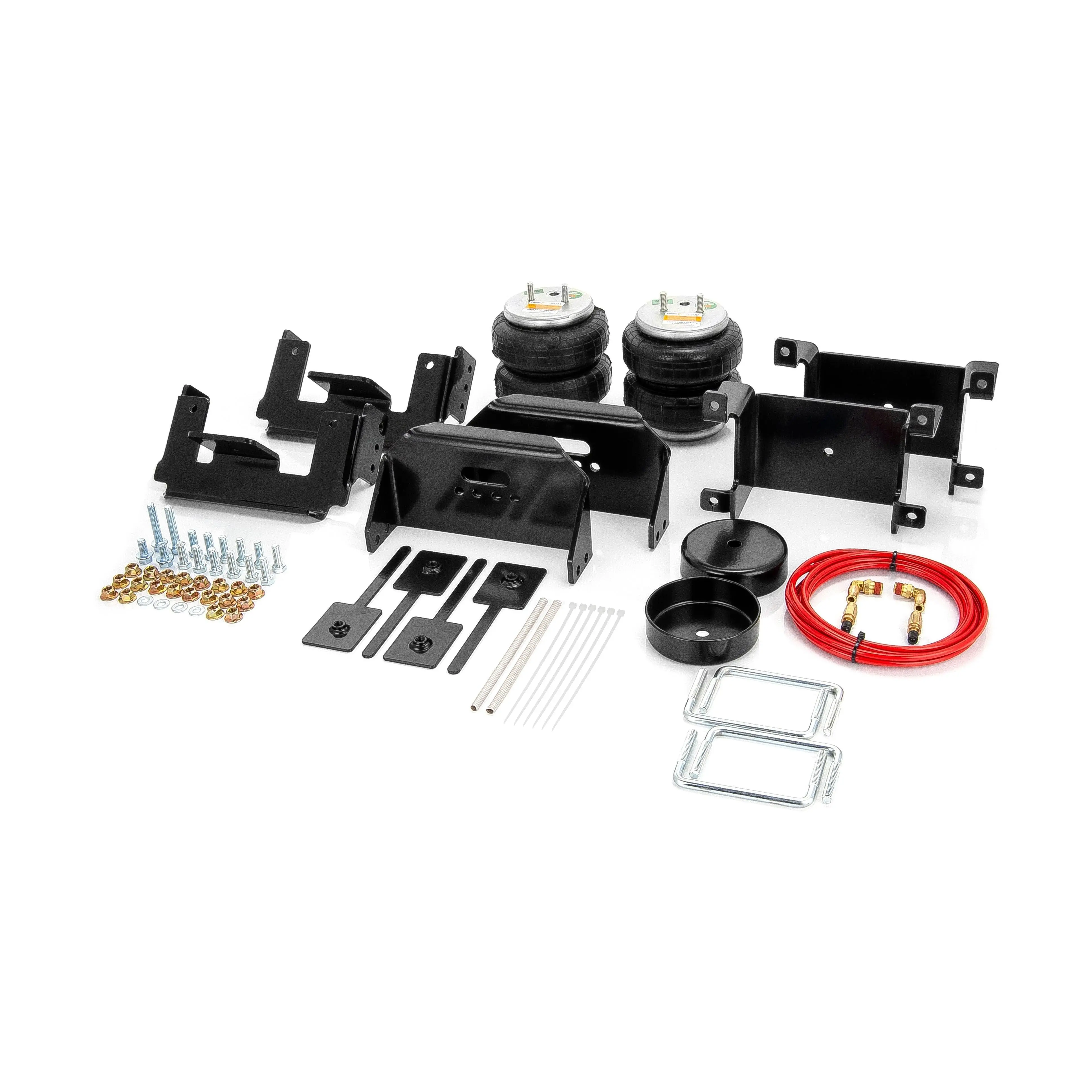 Heavy-Duty Bolt-On Air Bag Suspension Kit for 2015-2025 Ford F150, Corrosion Res., Load-Leveler with Stability Boost, Compatible with Airlift 57355 57389, Towing/Hauling, Enhanced Ride Quality